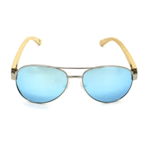 Lunettes de soleil aviateur | Turquoise – Image 2