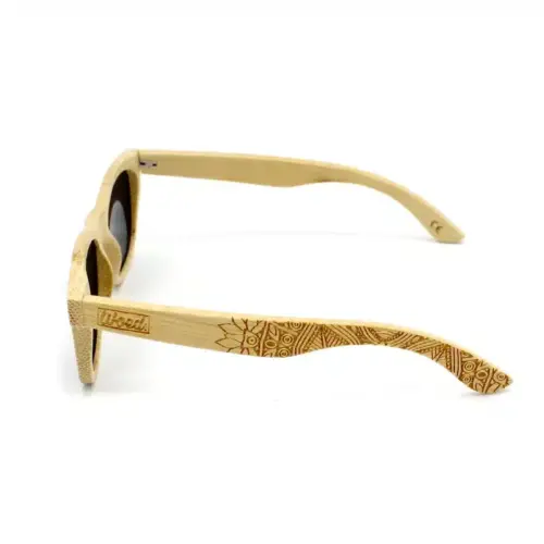 Alternative view of Zonnebril wayfarer | Bamboe