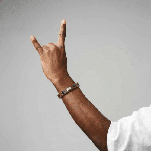 Alternative view of Pulsera de madera | Akebono