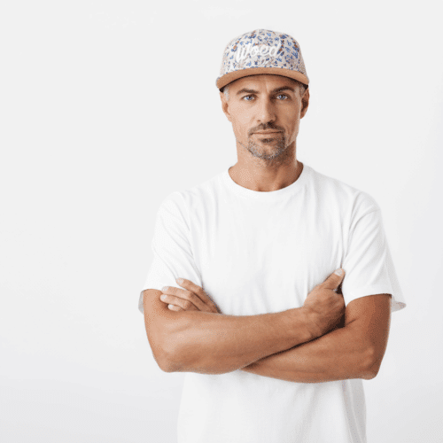 Alternative view of Trucker cap | CHAMPAGNE