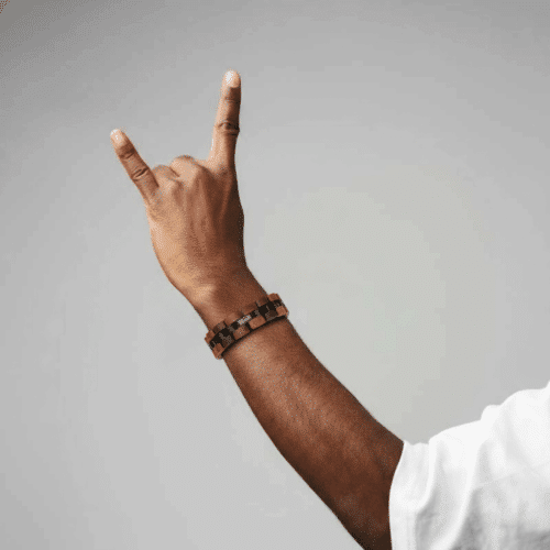 Alternative view of Pulsera de Madera | Osakazuki