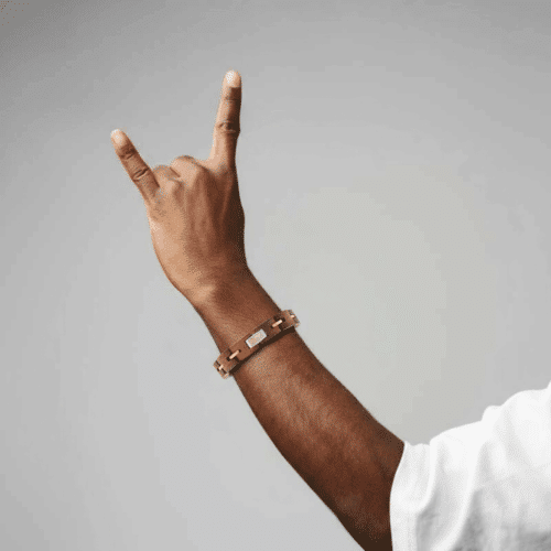 Alternative view of Pulsera de madera | Shaina